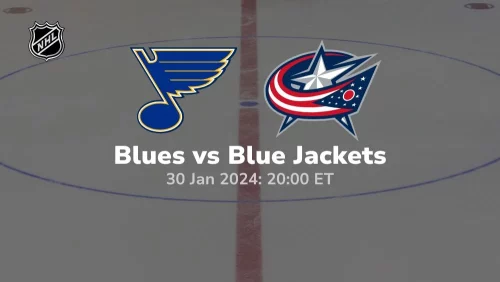 st louis blues vs columbus blue jackets 01 30 2024 sport preview