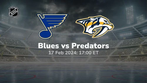 st louis blues vs nashville predators 02 17 2024 sport preview