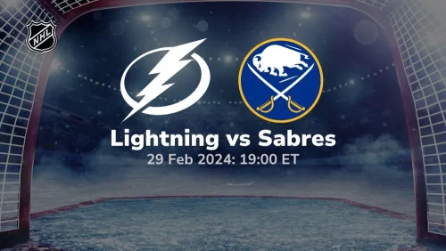 tampa bay lightning vs buffalo sabres 02 29 2024 sport preview