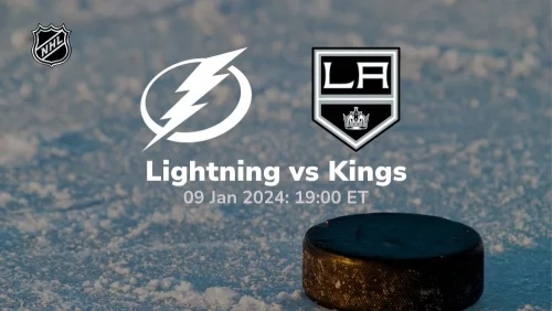 tampa bay lightning vs los angeles kings 01 09 2024 sport preview