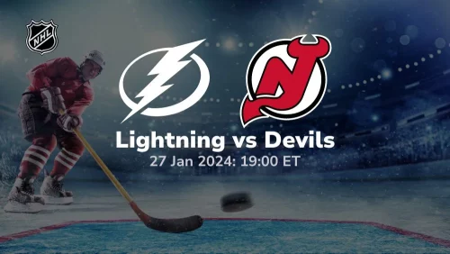 tampa bay lightning vs new jersey devils 01 27 2024 sport preview