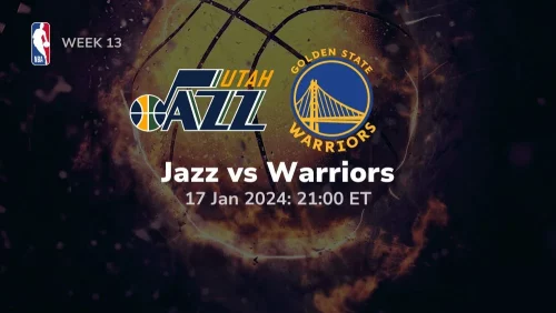 utah jazz vs golden state warriors 01 17 2024 sport preview