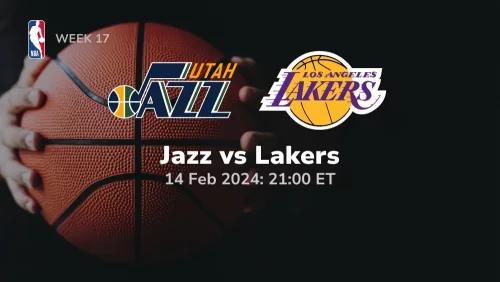 utah jazz vs los angeles lakers 02 14 2024 sport preview