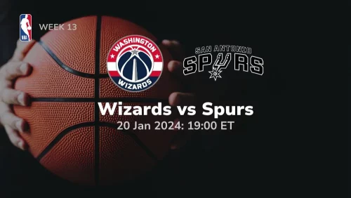 washington wizards vs san antonio spurs 01 20 2024 sport preview