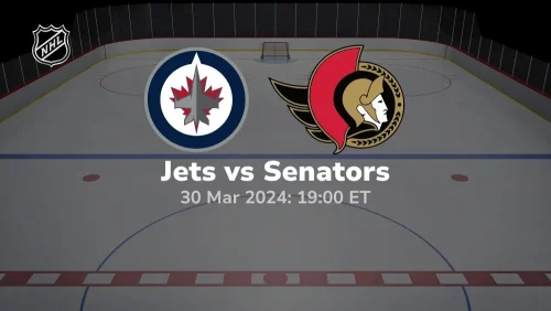 winnipeg jets vs ottawa senators 03 30 2024 sport preview